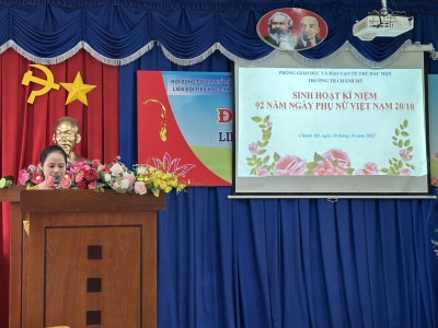 Kỷ niệm ngày thành lập Hội Liên Hiệp Phụ Nữ Việt Nam 20.10
